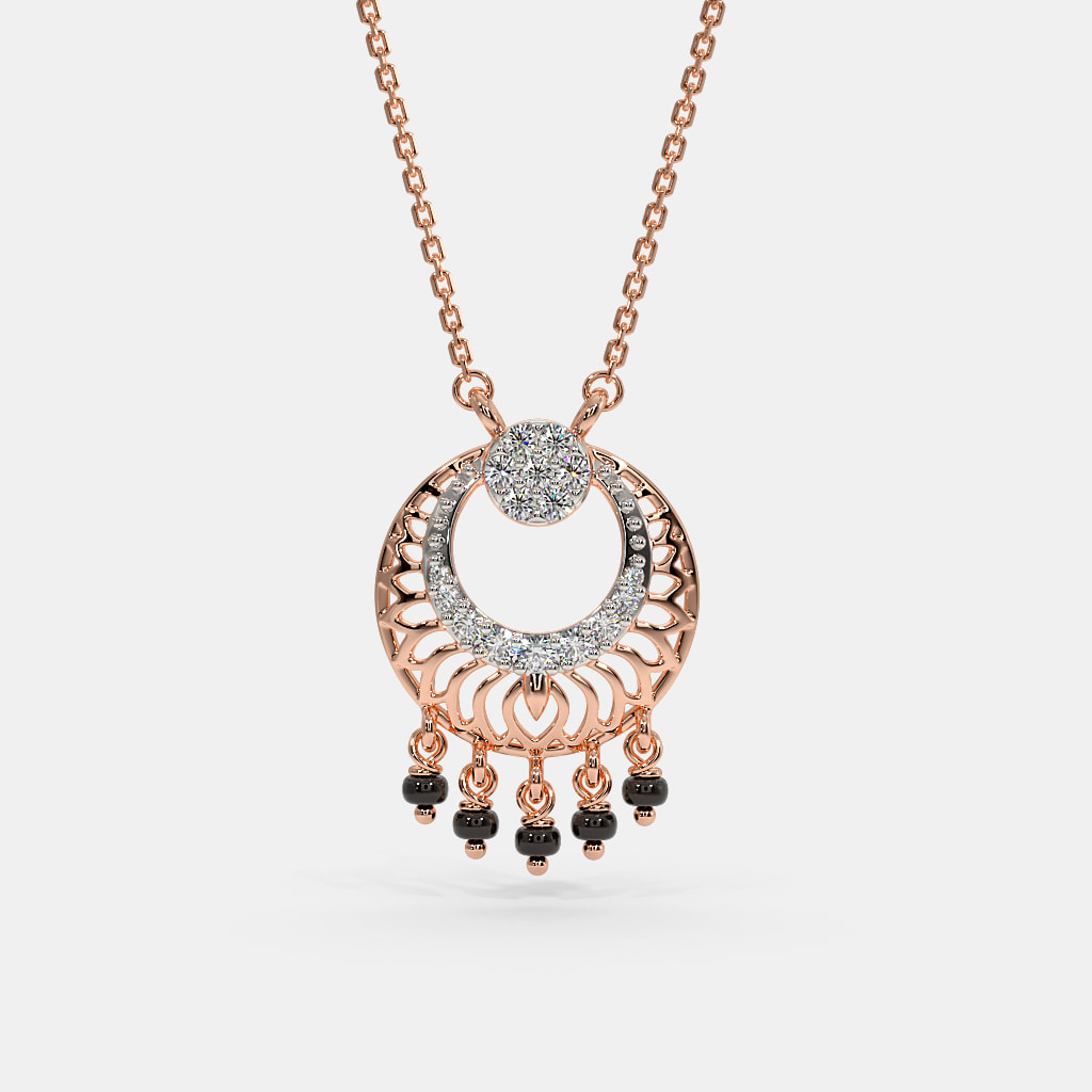 The Creciente Mangalsutra Necklace