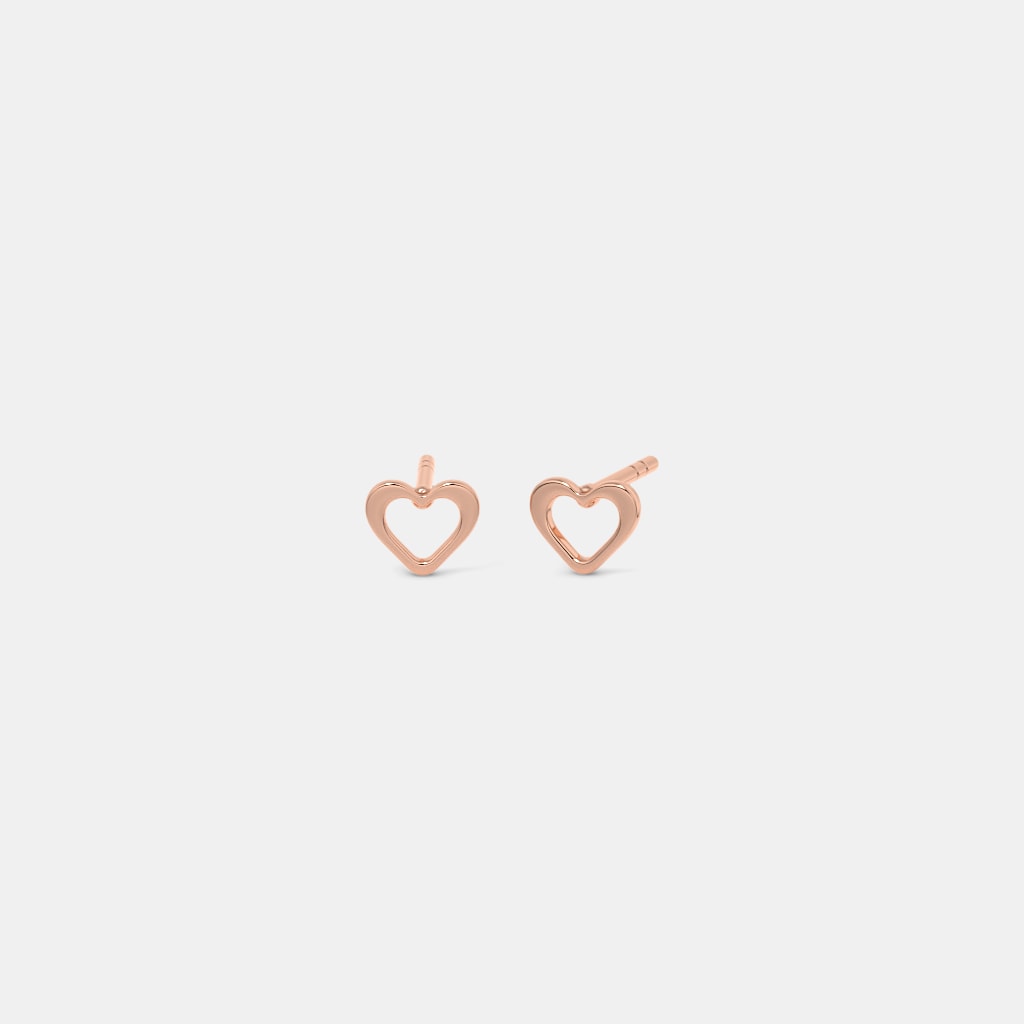 The Zivi Hearty Kids Stud Earrings