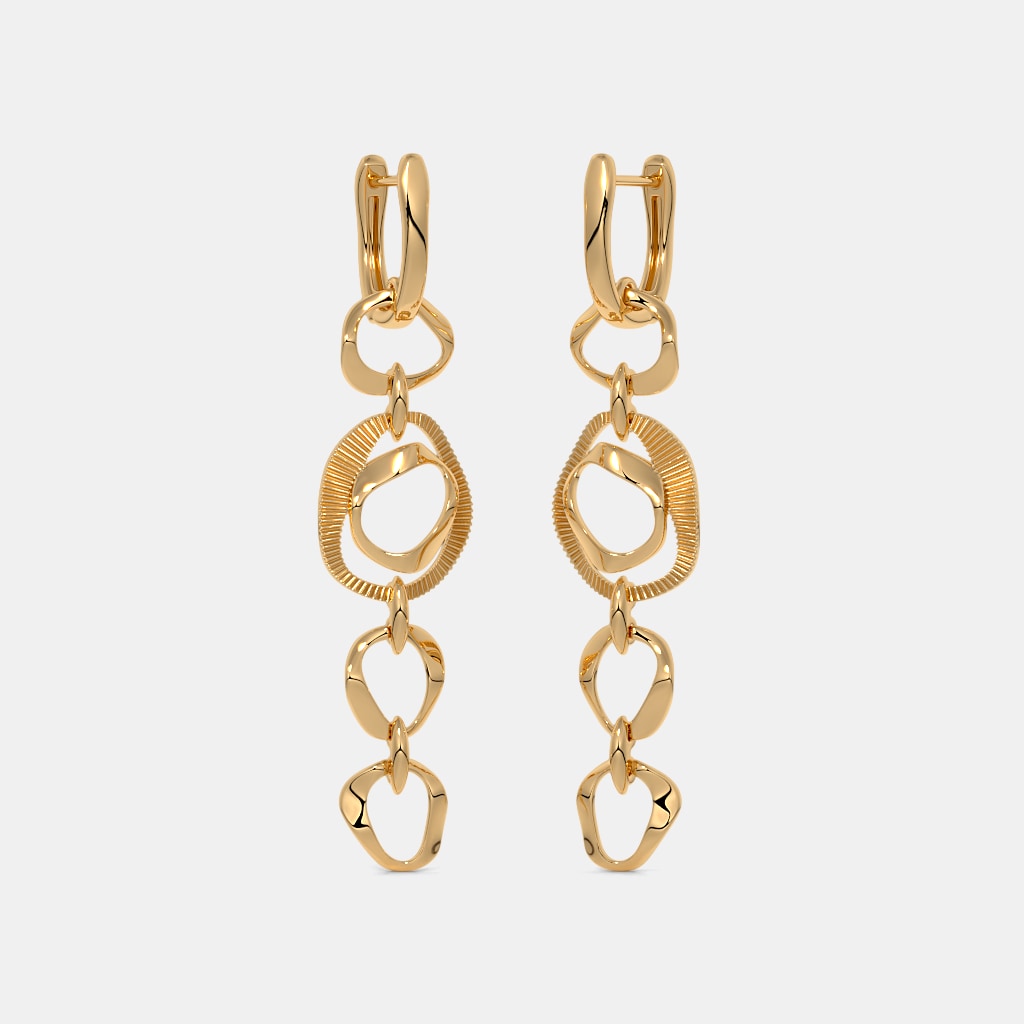 The Regatta Dangle Hoop Earrings