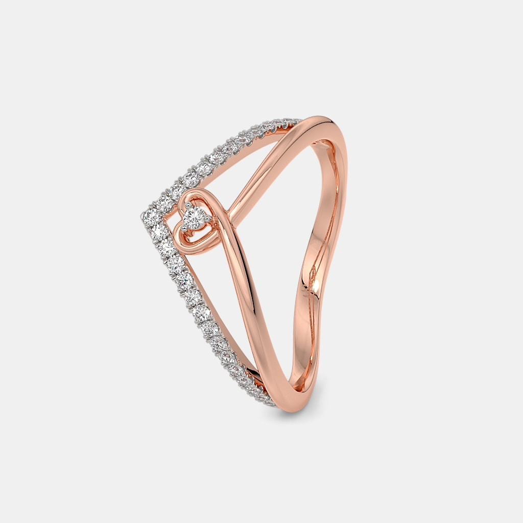 The Velure Chevron Ring
