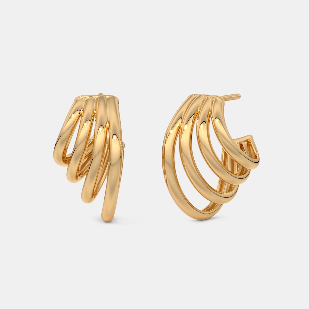 The Tiered Hoop Earrings