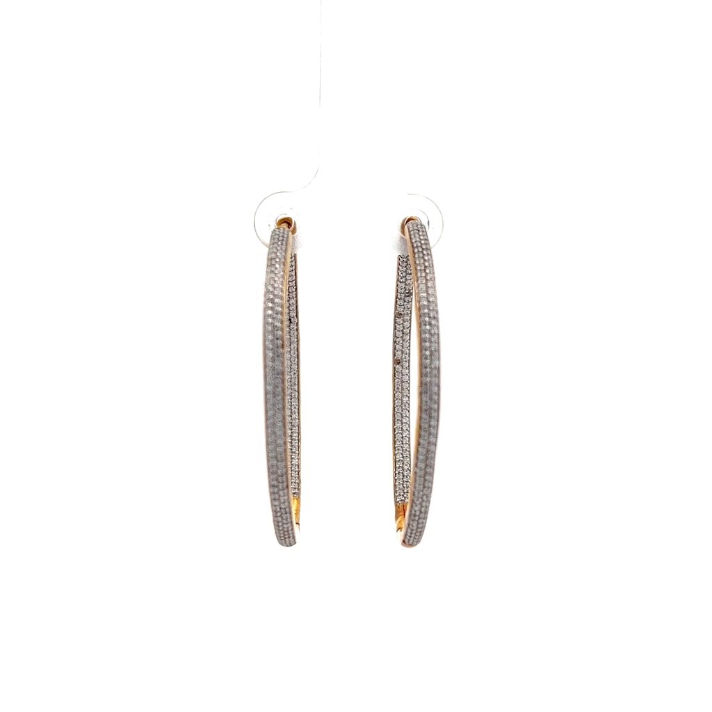 The Sugary Star Hoop Earrings