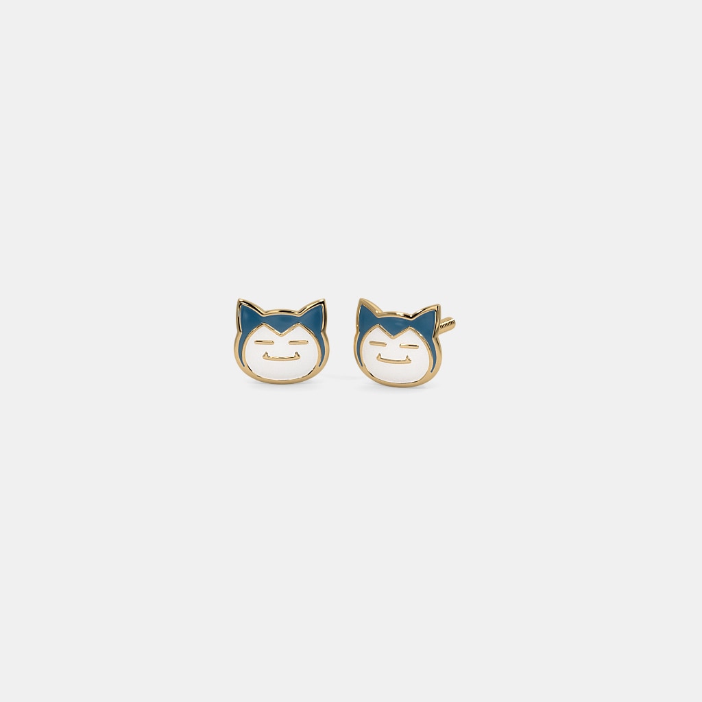 The Snorlax Stud Earrings