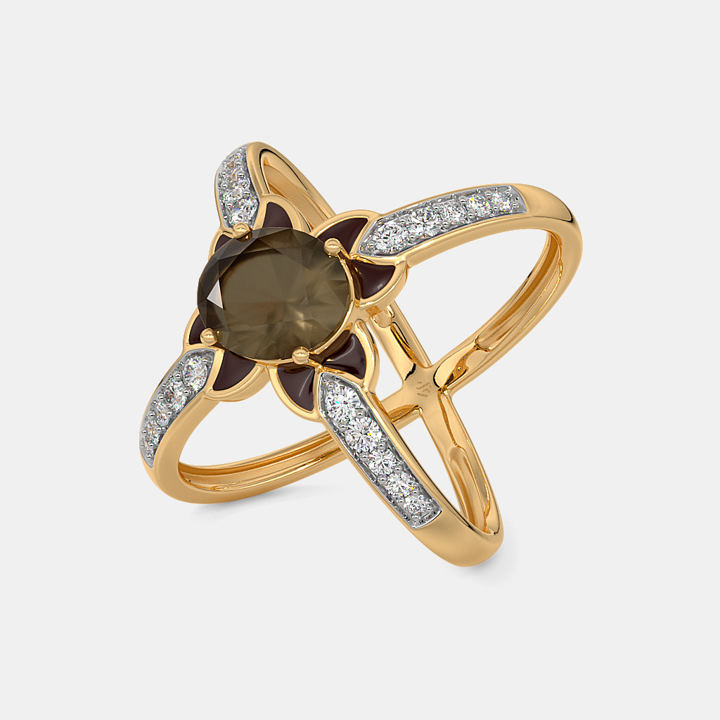 The ChocoLuxe Mosaics Cocktail Ring