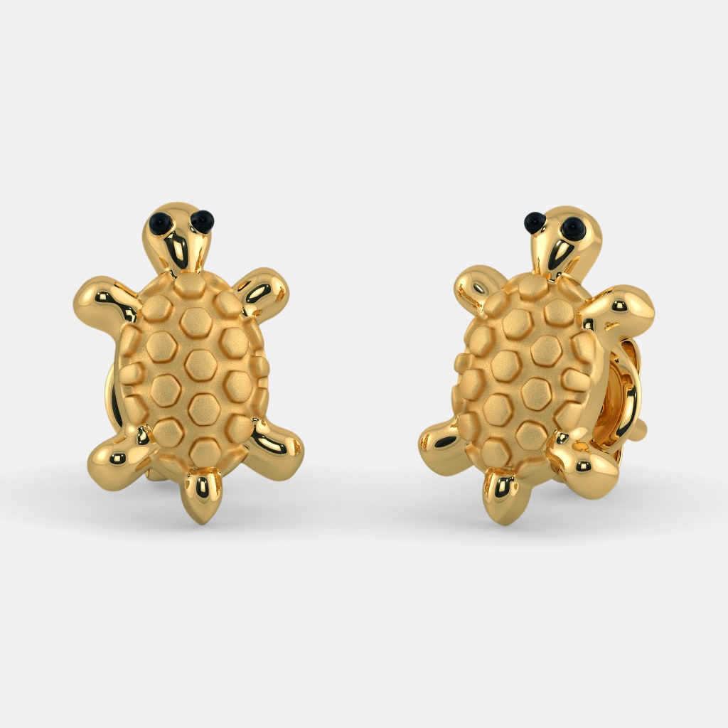 The Tortoise Earrings for Kids