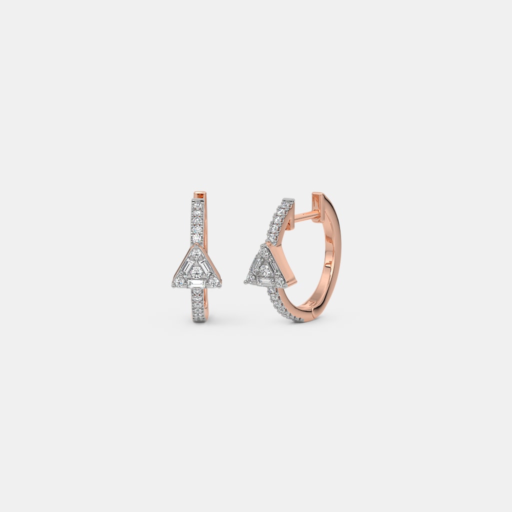 The Eryvanya Huggie Earrings