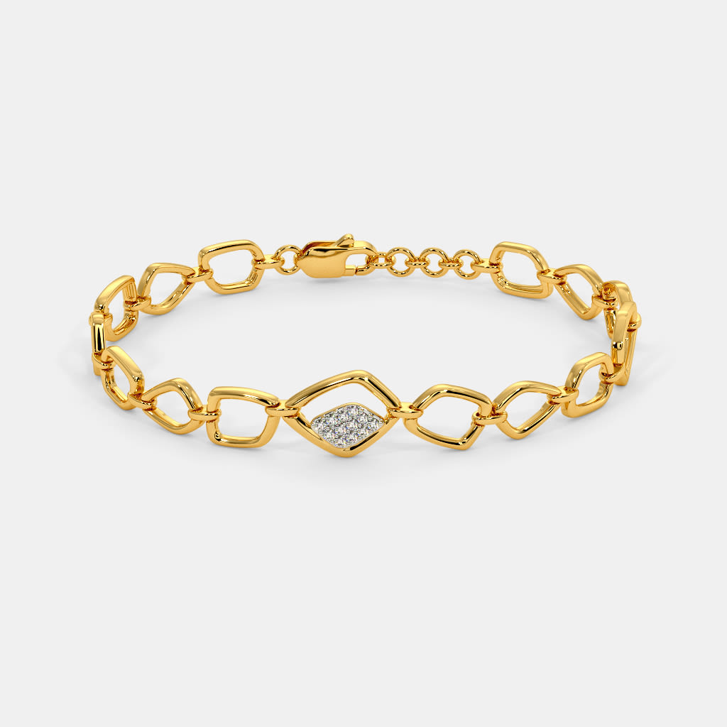 Buy Gold Chain Bracelet  Stylish  Elegant  CaratLane