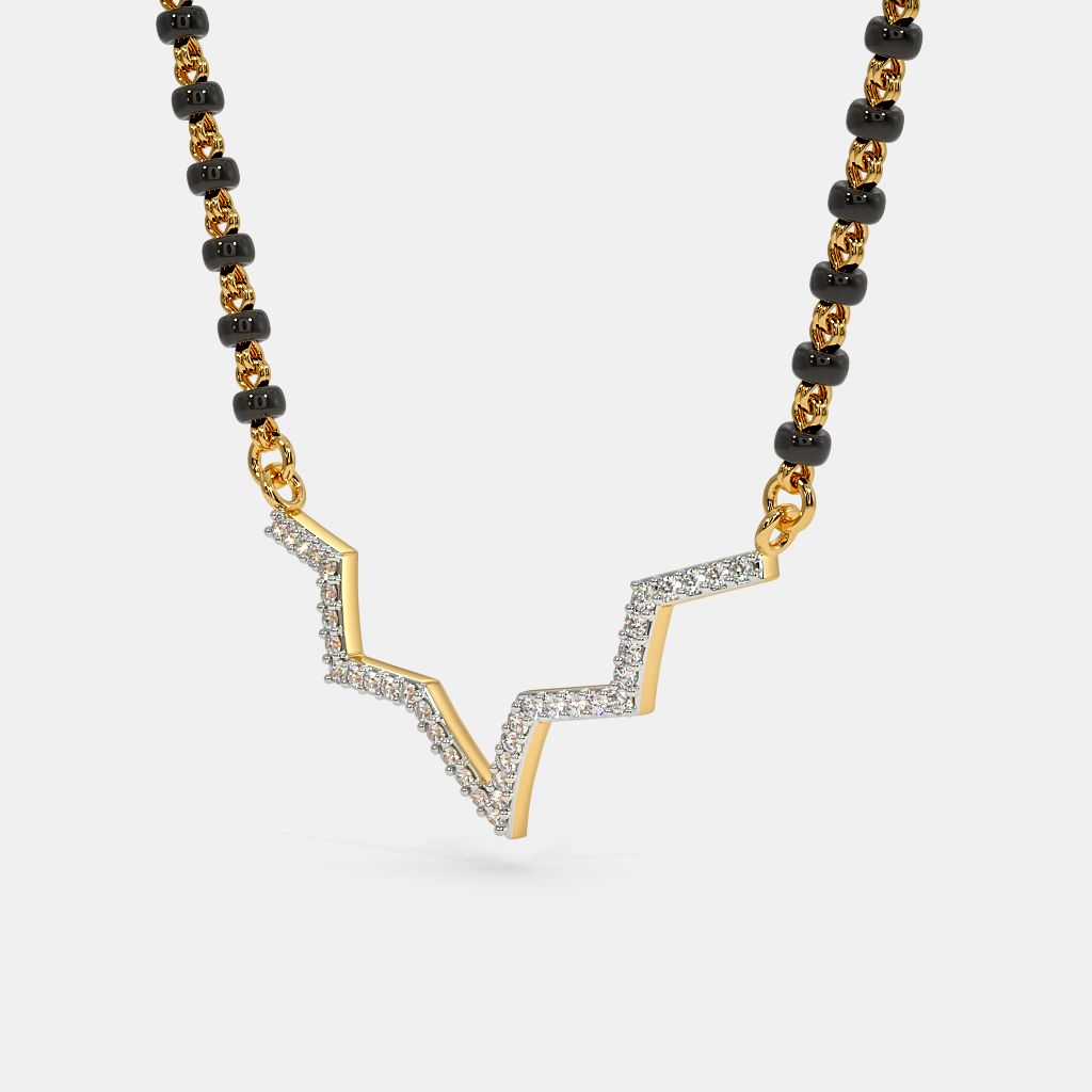 The Anasuya Mangalsutra Pendant BlueStone