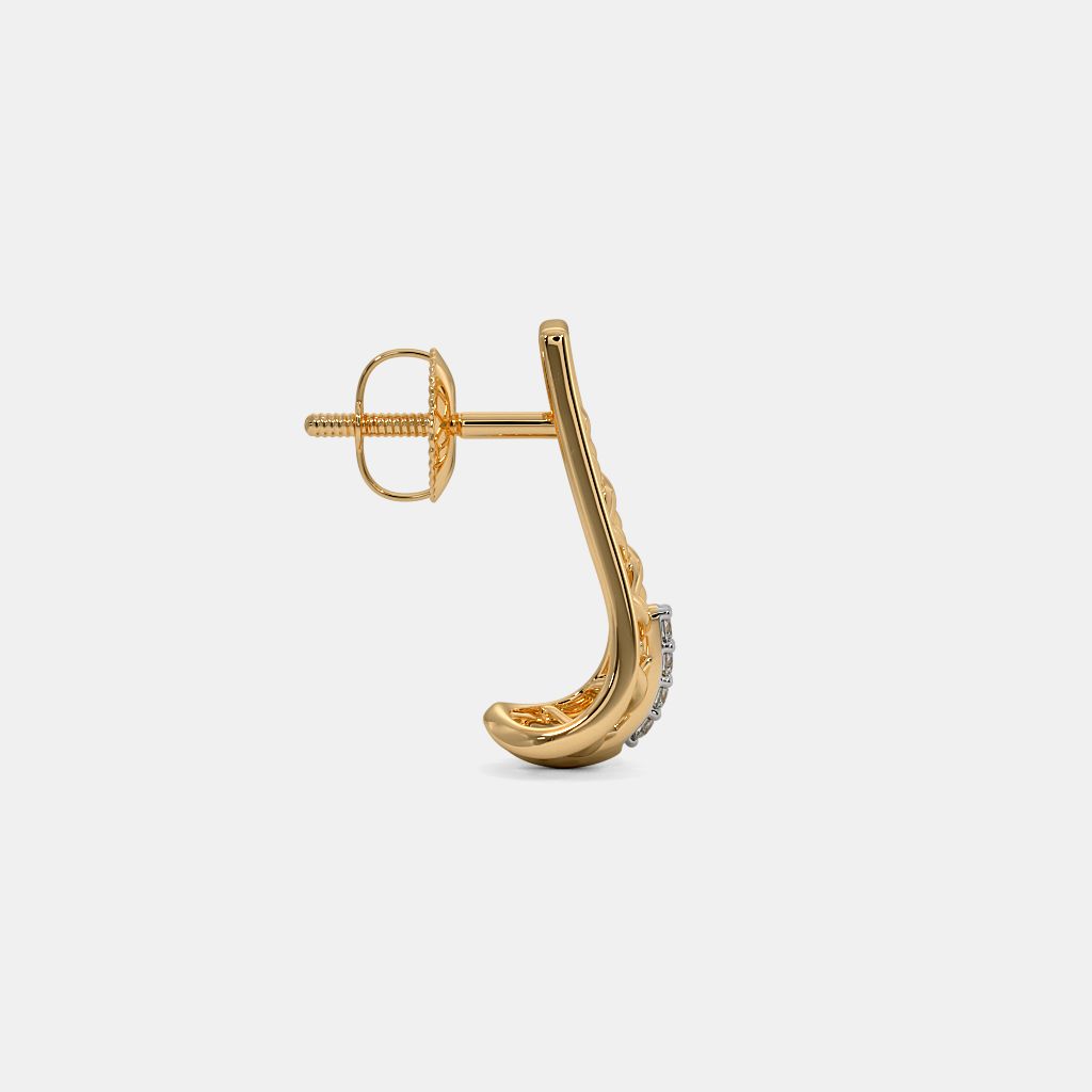 The Penni J Hoop Earrings | BlueStone.com