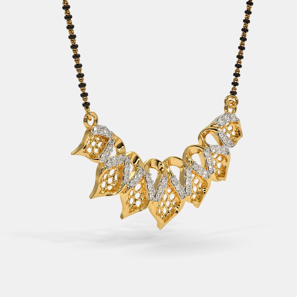 The Saysha Mangalsutra Pendant BlueStone