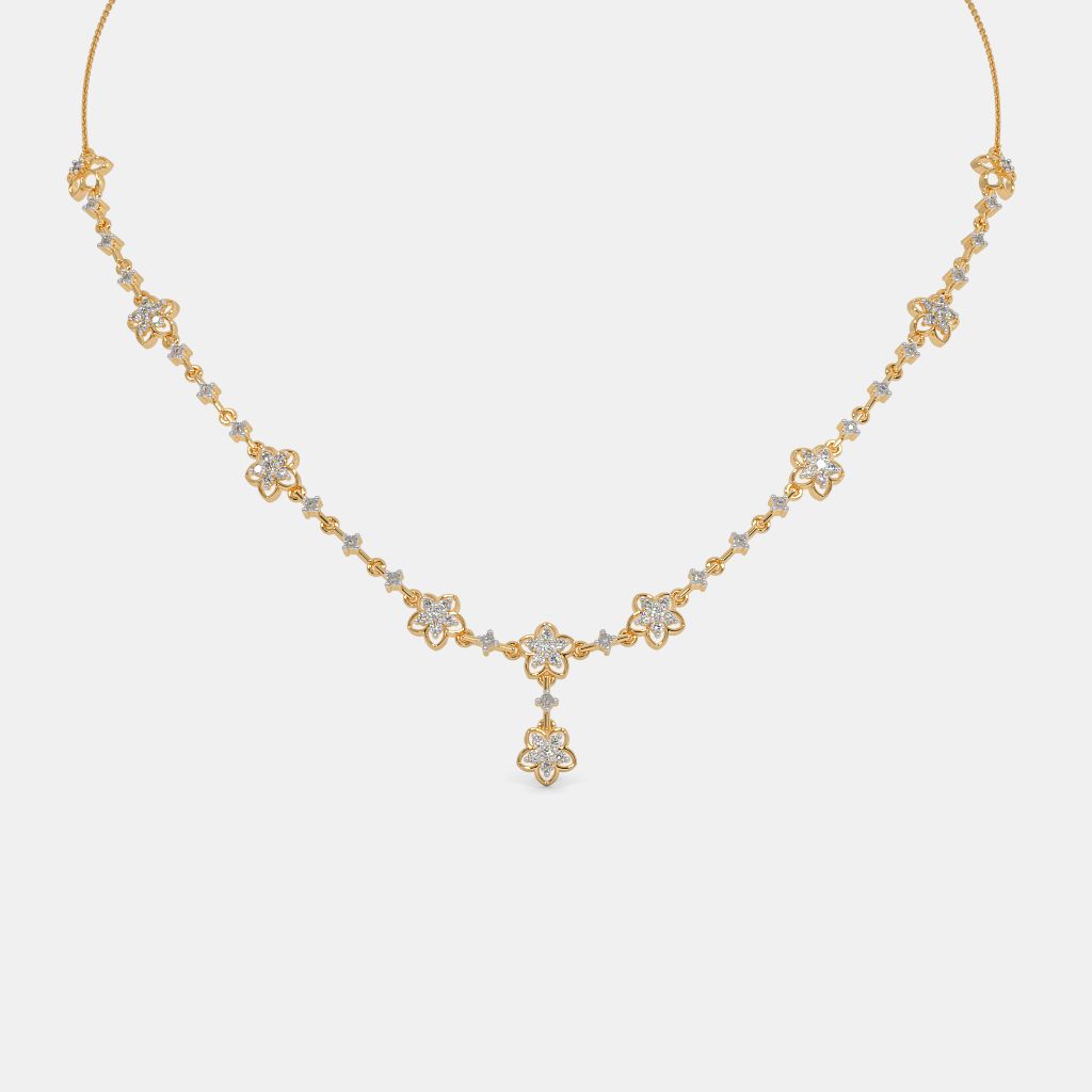 The Tie Up Flower Princess Necklace