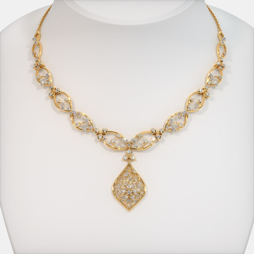 Bluestone diamond necklace 2025