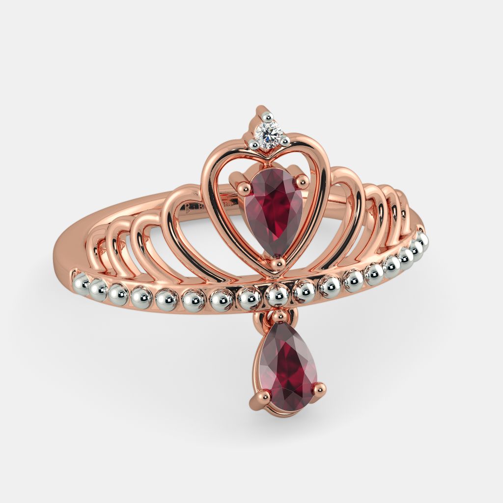 POINTLESS JOURNEY TOY RING CROWN - RED POINTLECS.JOURNEY TOY RING