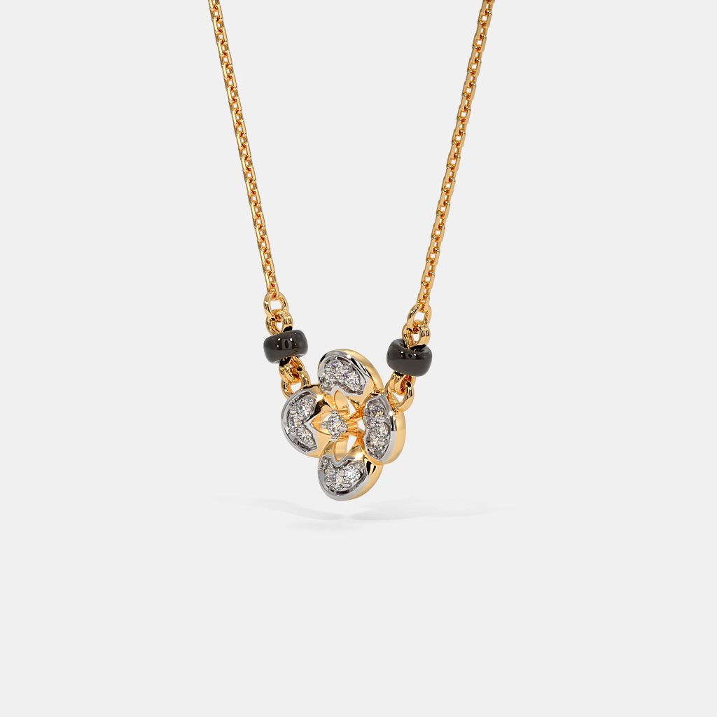 Chain type shop mangalsutra design