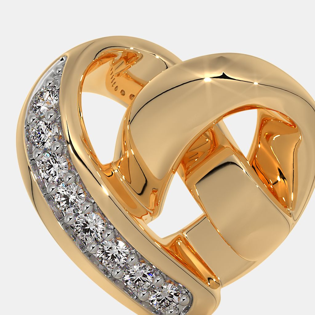 Wrapped in love diamond earrings cheap