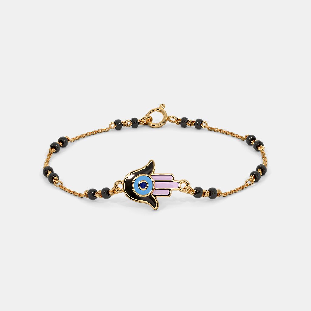 Gold Jewellery Children's Evil Eye Bracelet Evil Eye Baby