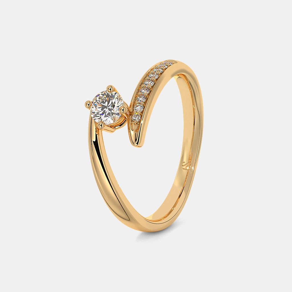 Simple gold rings new arrivals for her