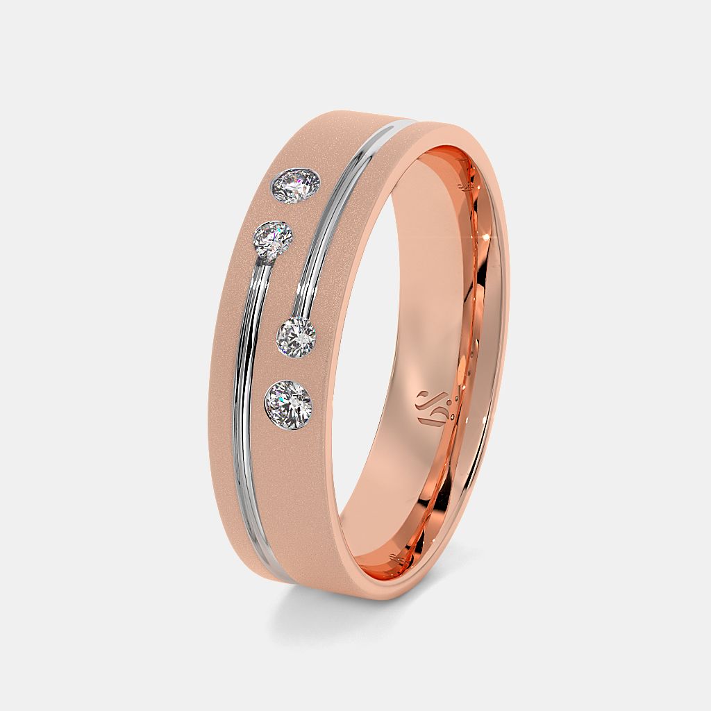Rose Gold Gold Rings Bluestone The Terra Rose Quartz Ring