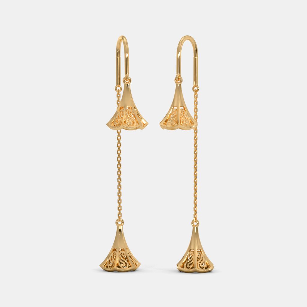 The Mesh Tulle Sui Dhaga Earrings