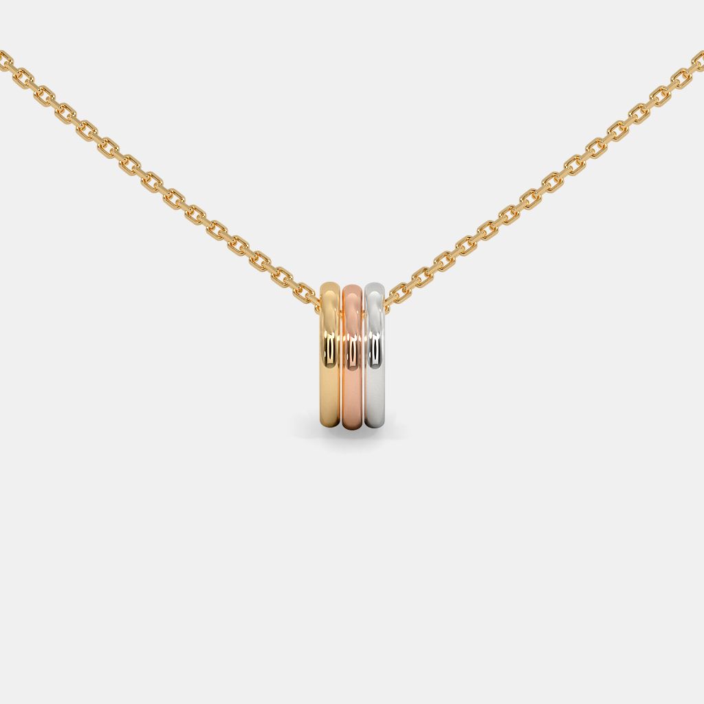 Necklace pendant ring top