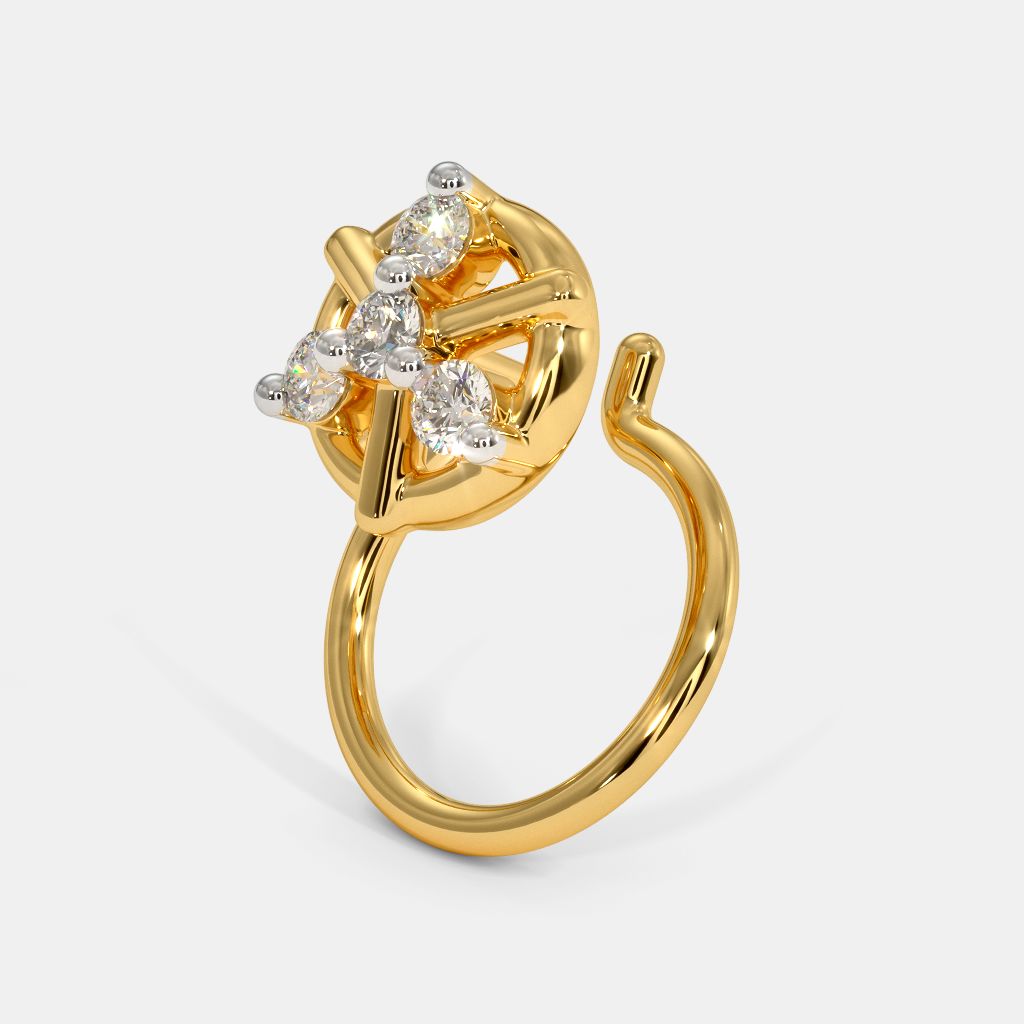 The Fullan Nose Pin BlueStone