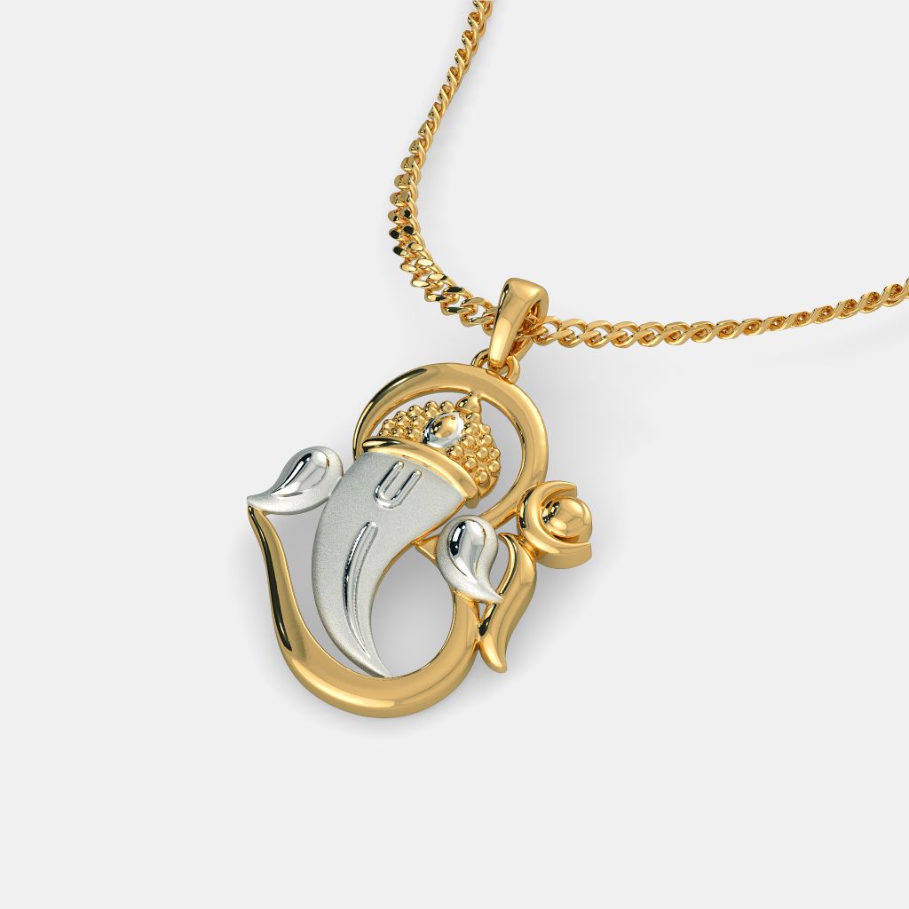 Bluestone ganesh outlet pendant
