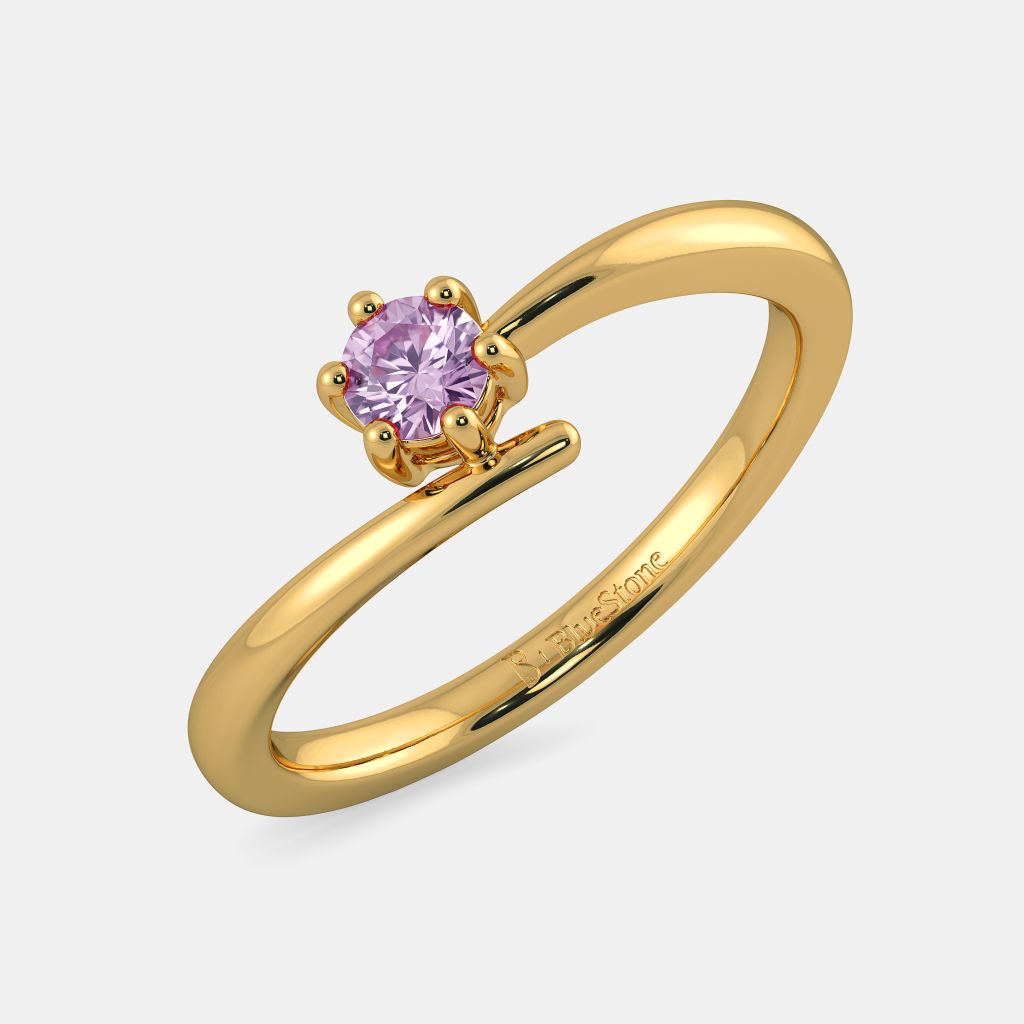 Elegant Design Real Stone Gold Plated Ring for Girls/Women | Meerzah-tuongthan.vn