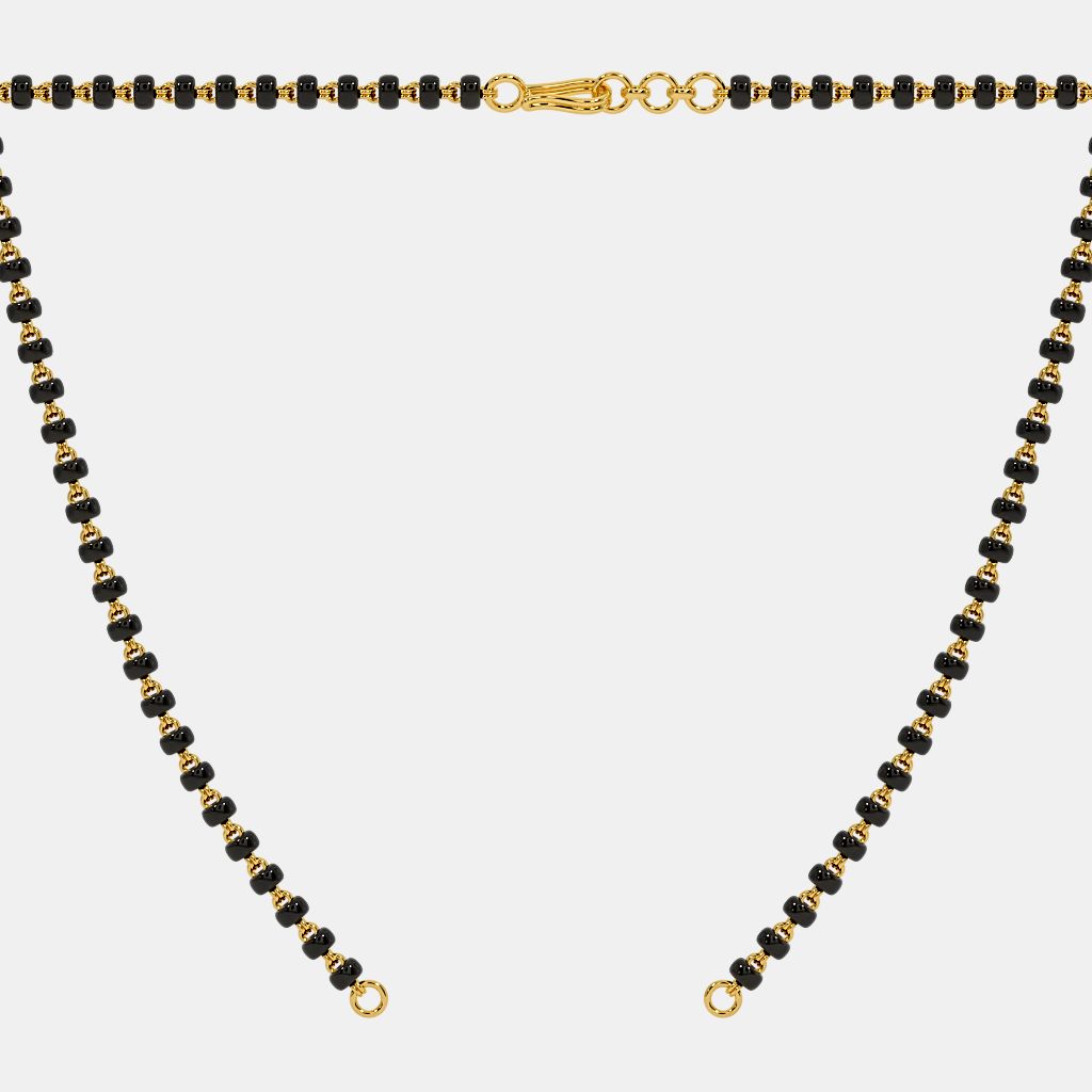 The Mangalsutra Single Line Open Chain | BlueStone.com