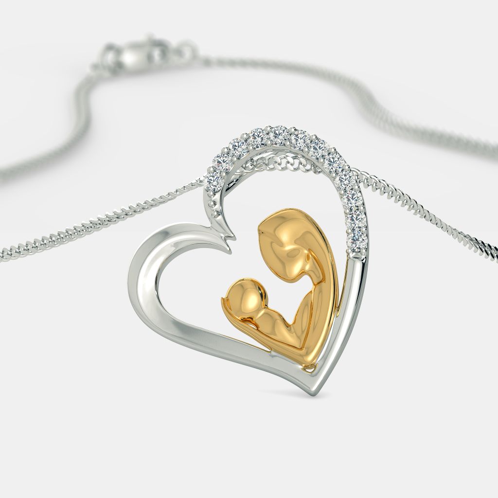 The Darling Mom Pendant | BlueStone.com