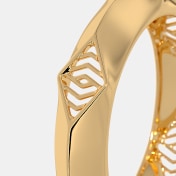 The Angled Band Ring For Him - thumb 3
