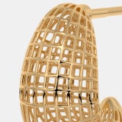 The Bahareh Huggie Earrings - thumb 4