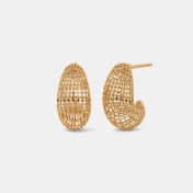 The Bahareh Huggie Earrings - thumb 1