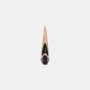 The Mocha Wave Hoop Earrings - thumb 5