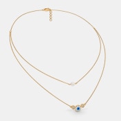 The Serenith Evil Eye Layered Necklace - thumb 6