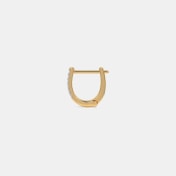 The Handan Huggie Earrings - thumb 9