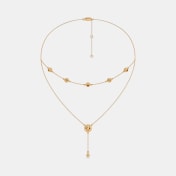 The Triad Geometry Layered Necklace - thumb 2