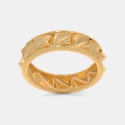 The Facet Peak Band Ring For Him - thumb 6