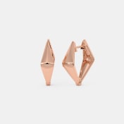 The Torayn Huggie Earrings - thumb 1