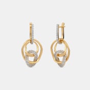 The Ondine Dangle Hoop Earrings - thumb 1