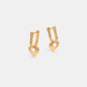 The Heartistry Dangle Hoop Earrings - thumb 4