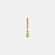 The Orvyn Dangle Hoop Earrings - thumb 4