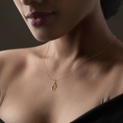 The Glimma G Initial Pendant - thumb 2