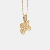 The Monara M Initial Pendant - thumb 3