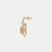 The Oscillia Dangle Hoop Earrings - thumb 5