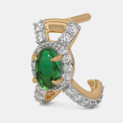 The Noeva J Hoop Earrings - thumb 3