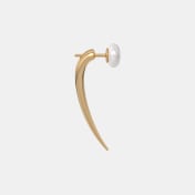 The Lunae Claw Front Back Earrings - thumb 6
