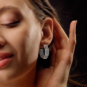 The Velthoria Hoop Earrings - thumb 2