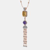 The Fangra Tassel Necklace - thumb 1