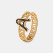 The Combie A Initial Ring - thumb 1