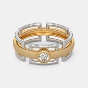 The Murdoch Solitaire Ring For Him - thumb 5